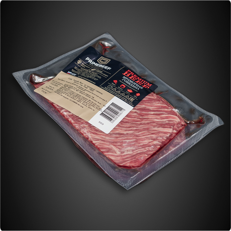 Бавет стейк | Сирлойн Флэп | Bavette steak | Стейк из костреца ангуса кукурузного откорма 180 дней. ПраймБиф.